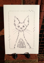 Load image into Gallery viewer, Art print - Tough Cat