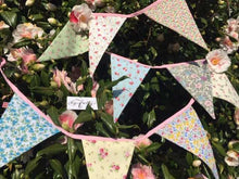Load image into Gallery viewer, Happy Flags - Fabric bunting, 2.5 metres, made to order