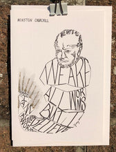 Load image into Gallery viewer, Humour greeting card - I am a glow worm