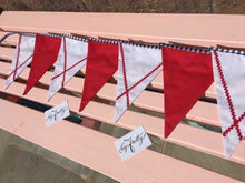 Load image into Gallery viewer, Liberty Flags - Fabric bunting, 4.5 metres, made to order
