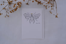 Load image into Gallery viewer, Queen Bee - Calligraphette, byFrolly, greeting card