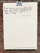 Load image into Gallery viewer, Quote greeting card - People of accomplishment