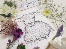 Load image into Gallery viewer, Animal greeting card - Happy lamb
