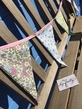 Load image into Gallery viewer, Happy Flags - Fabric bunting, 2.5 metres, made to order
