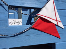 Load image into Gallery viewer, Liberty Flags - Fabric bunting, 4.5 metres, made to order
